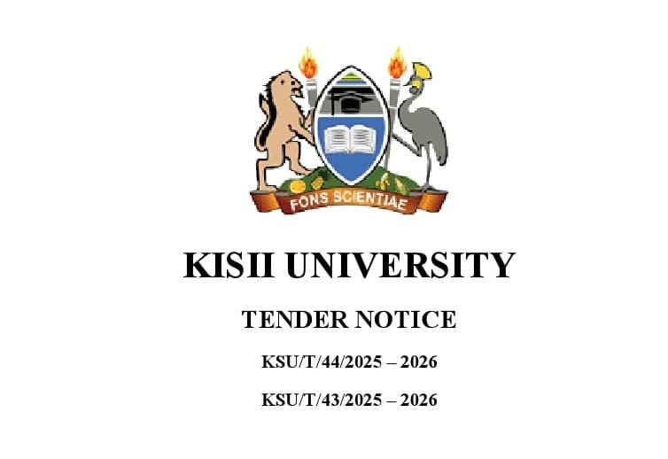 TENDER NOTICE