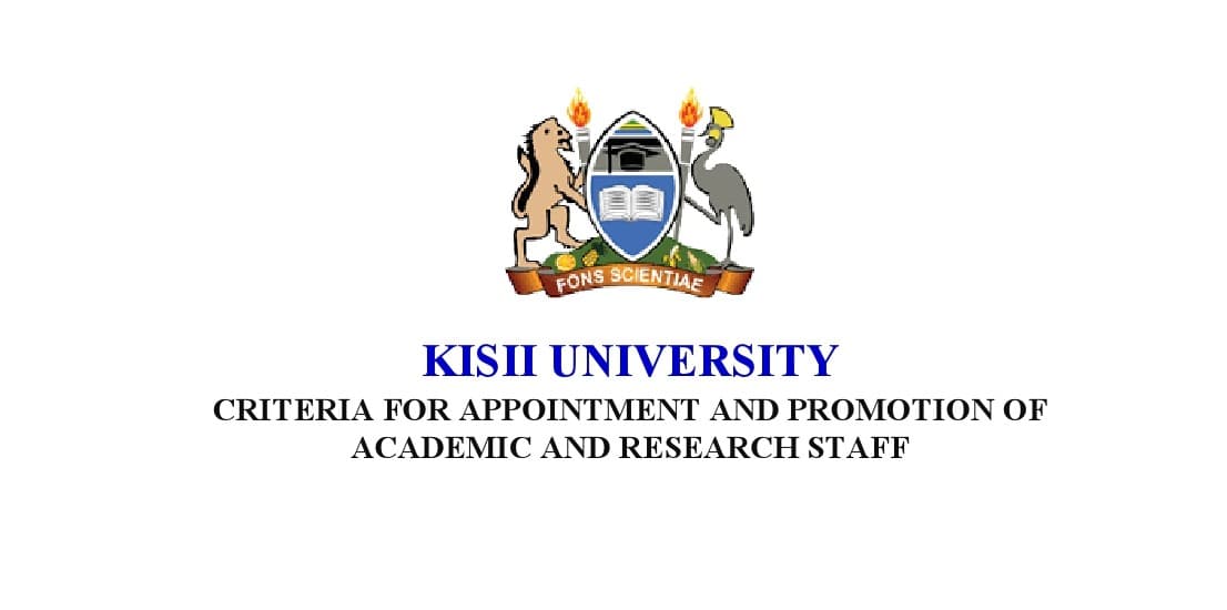 CRITERIA FOR APPOINTMENT AND PROMOTION OF ACADEMIC AND RESEARCH STAFF