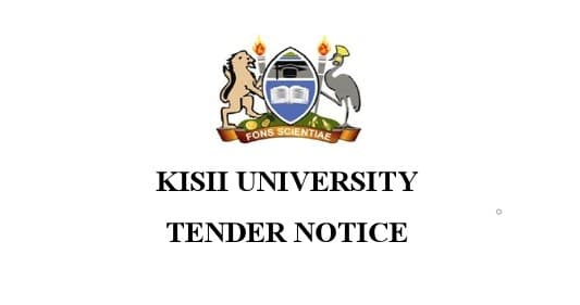 TENDER NOTICE OCT-NOV 2024/2025
