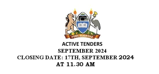 Active Tenders September 2024