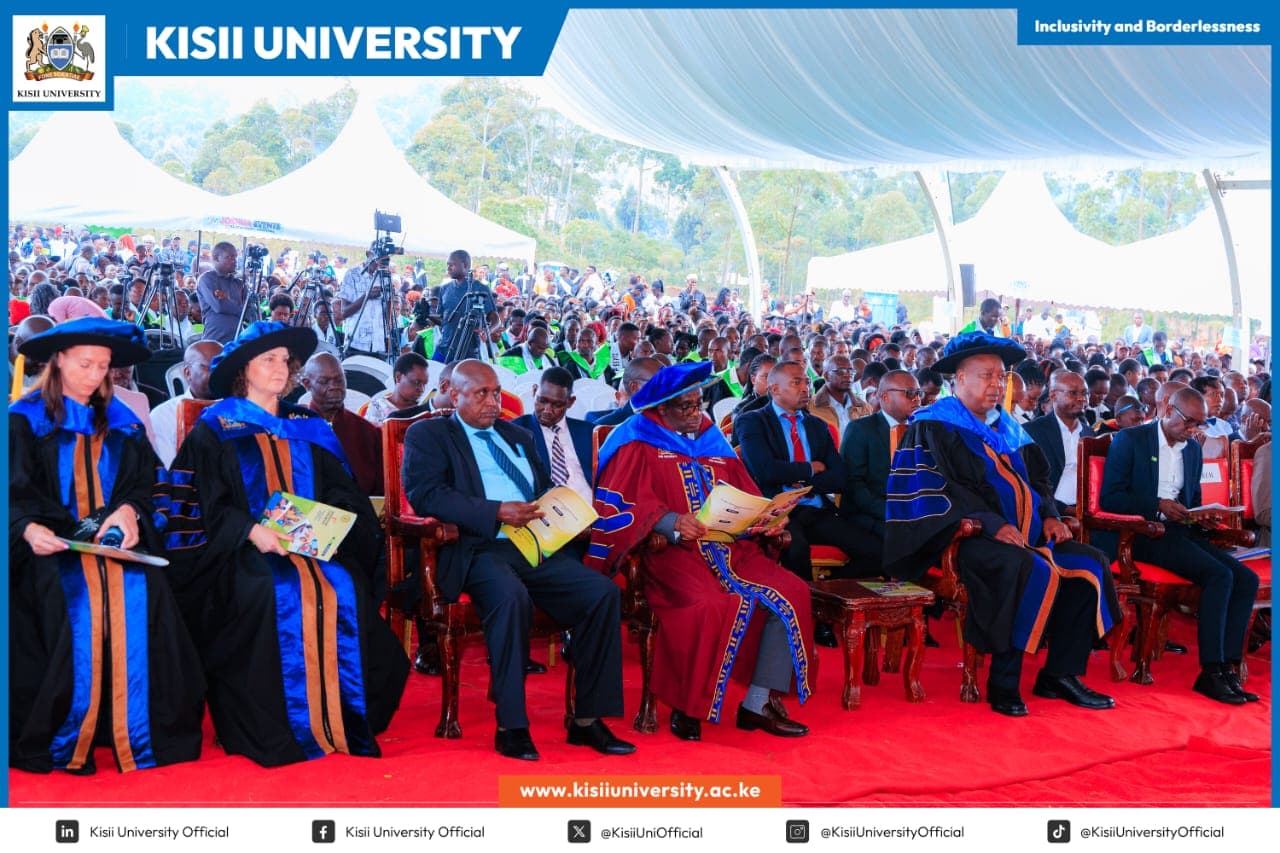 KSU Vice Chancellor Joins Nyamira County Governor to Celebrate Vocational Training Graduates