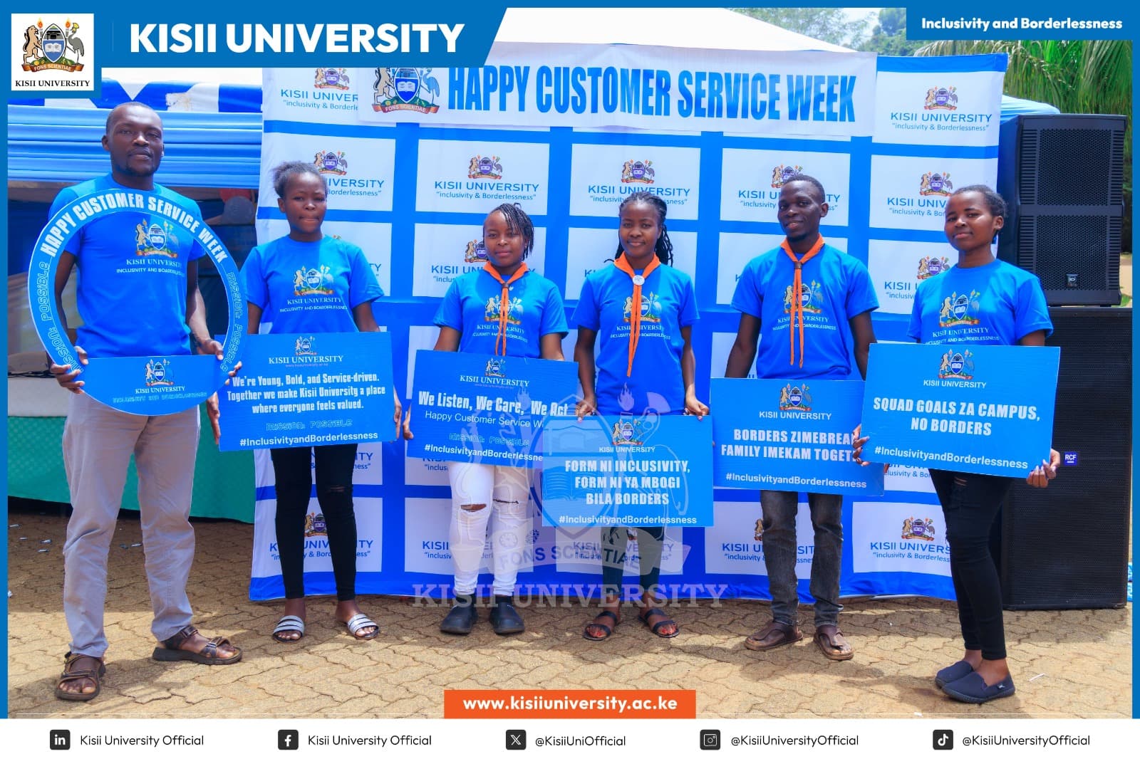 Kisii University Customer Service Week