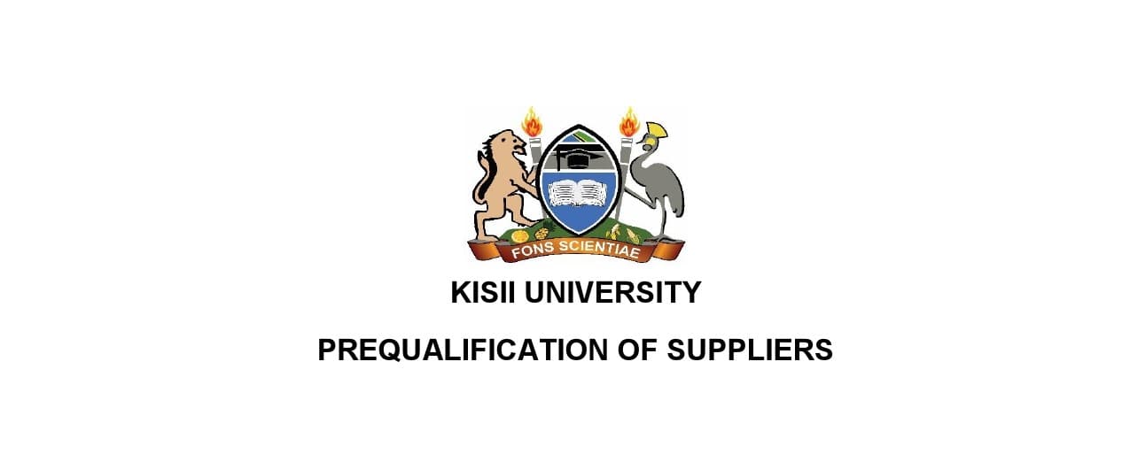 NOTIFICATION OF PREQUALIFICATION OF SUPPLIERS 2026-2028