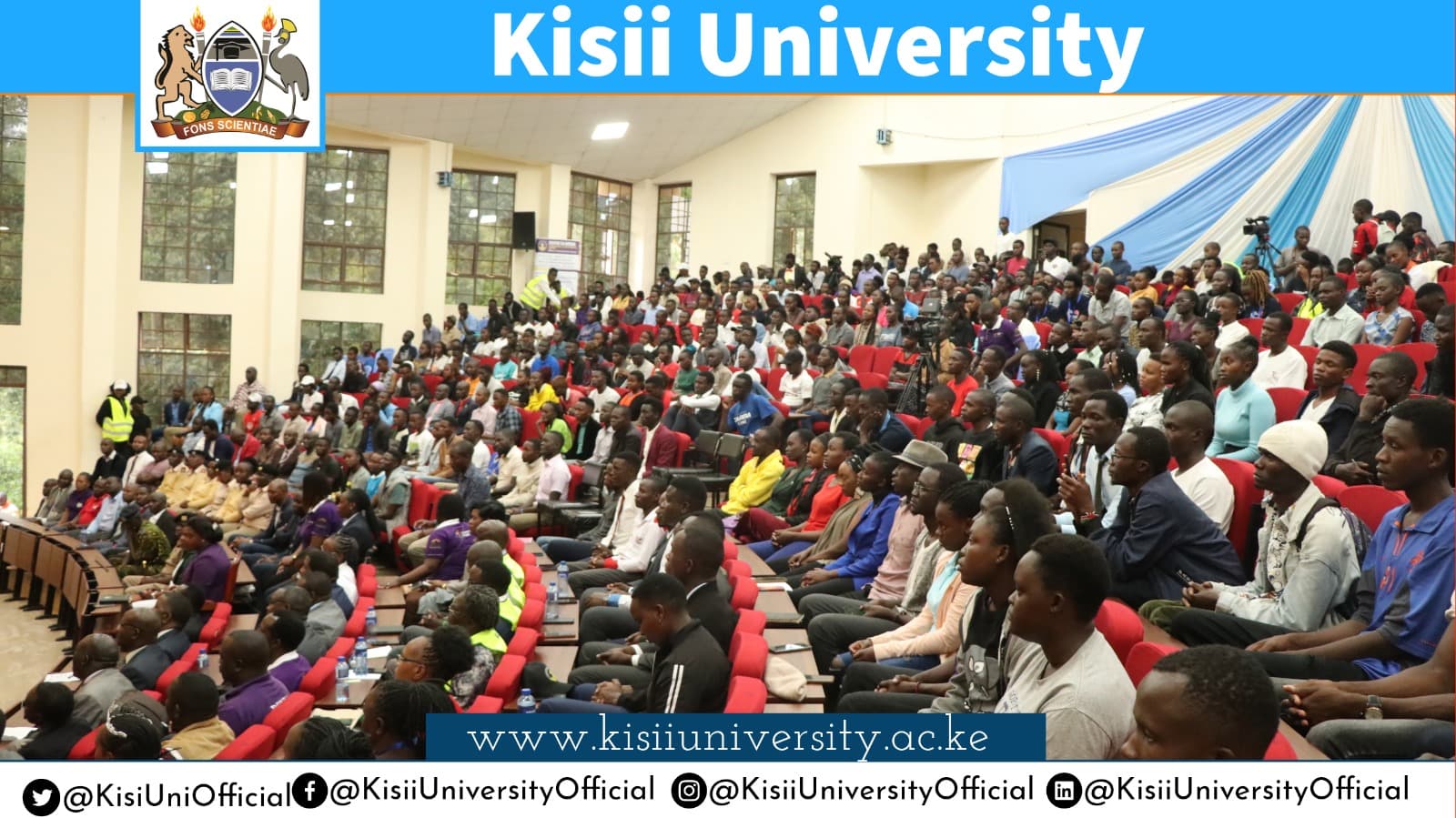 Kisii University to extend the campaign against drug abuse