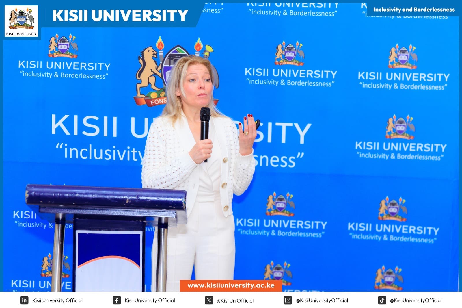 Public Lecture On Current & Future Opportunities By Dr. Kirsten Schraeyen, PhD
