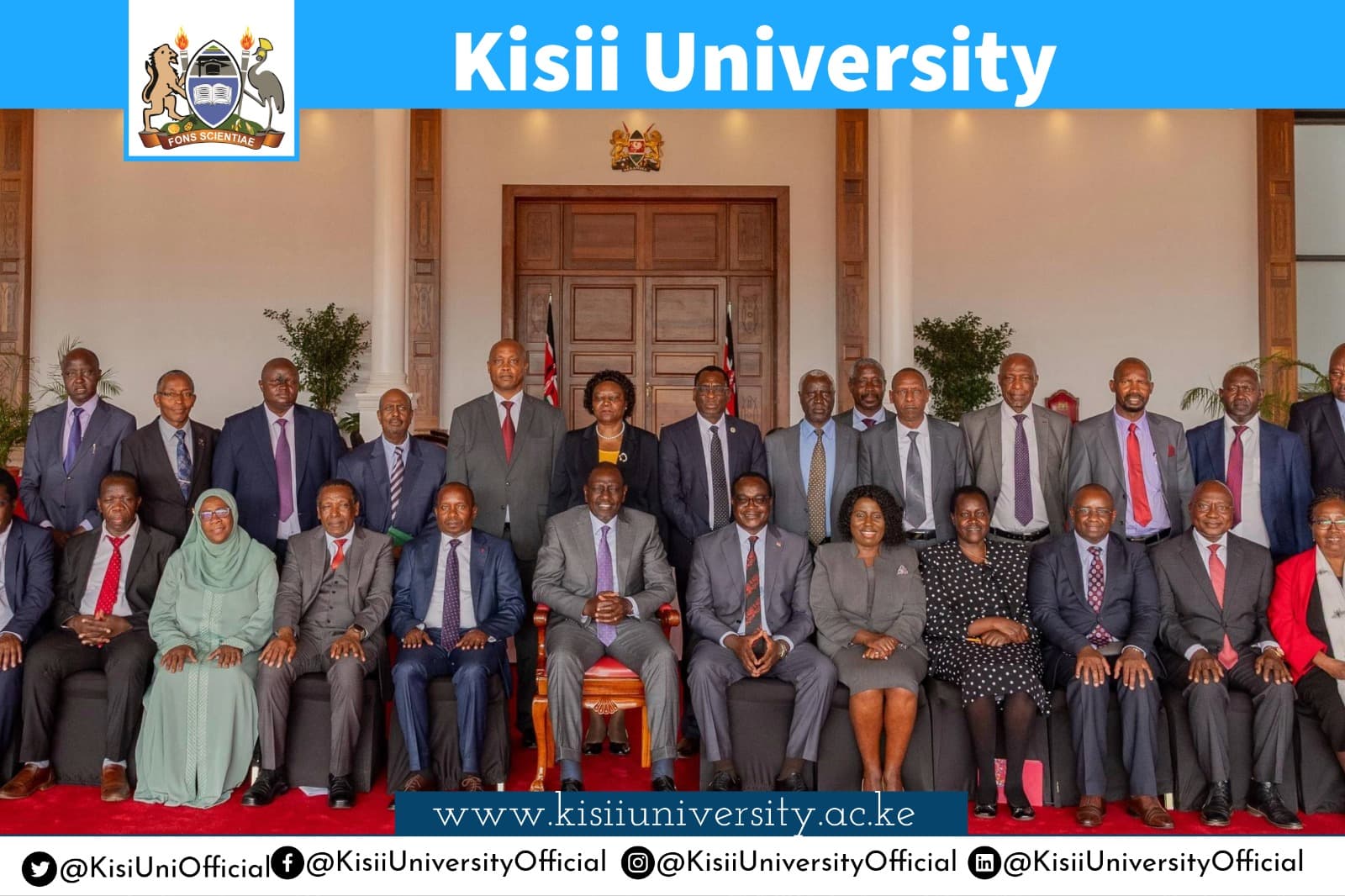 Vice Chancellors Meet with H.E the President