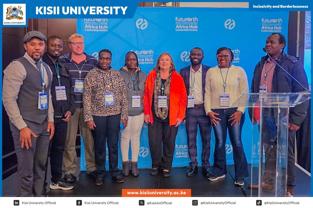 Dr. Rindoria, Dr. Rono, and Dr. Gichana Represent KSU at SRI 2026 Africa Regional Congress