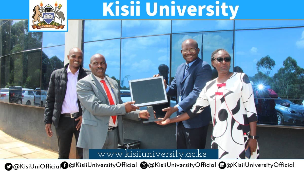 KSU donates Computers to Ibacho High School and Ebachwa Primary School.