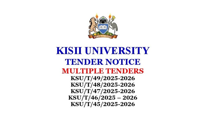 MULTIPLE TENDERS FEB- MARCH 2026