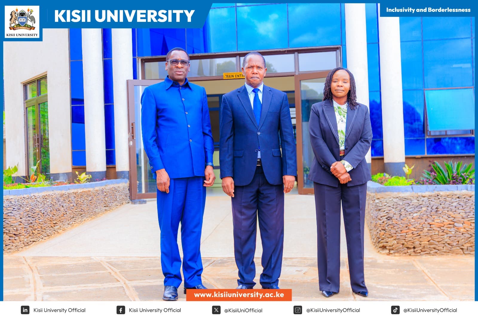 KMFRI CEO Dr. Paul Orina pays courtesy call to Vice Chancellor