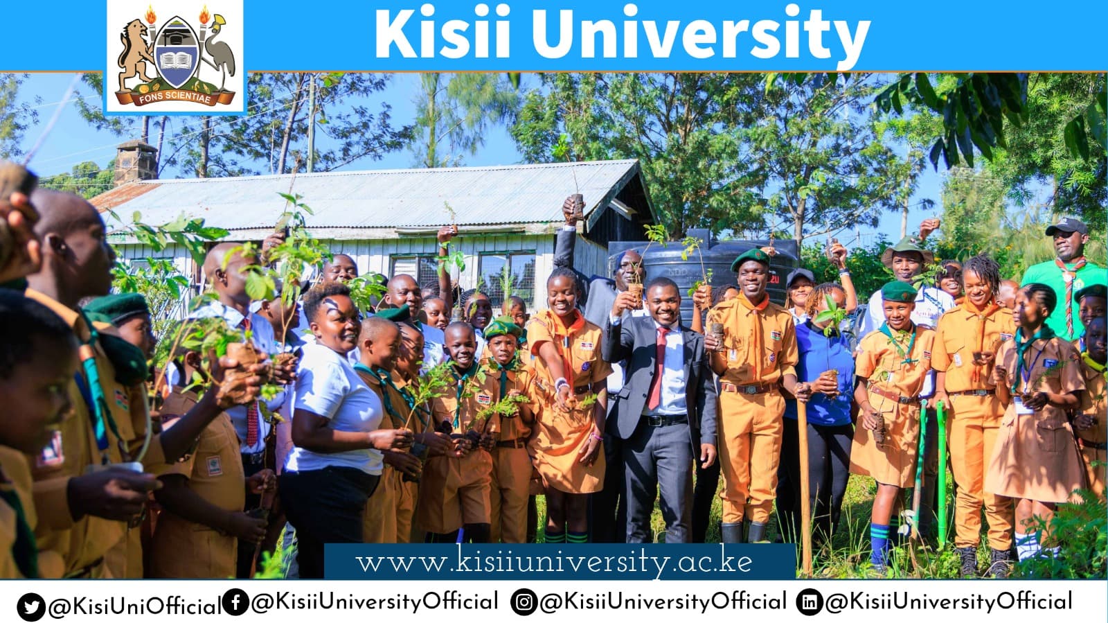 KSU tree planting exercise at Nyosia
