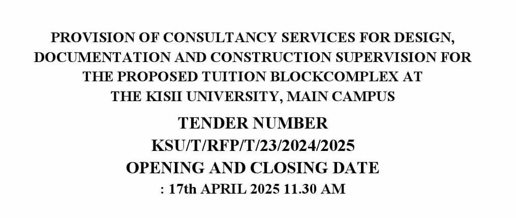 PROVISION OF CONSULTANCY SERVICES