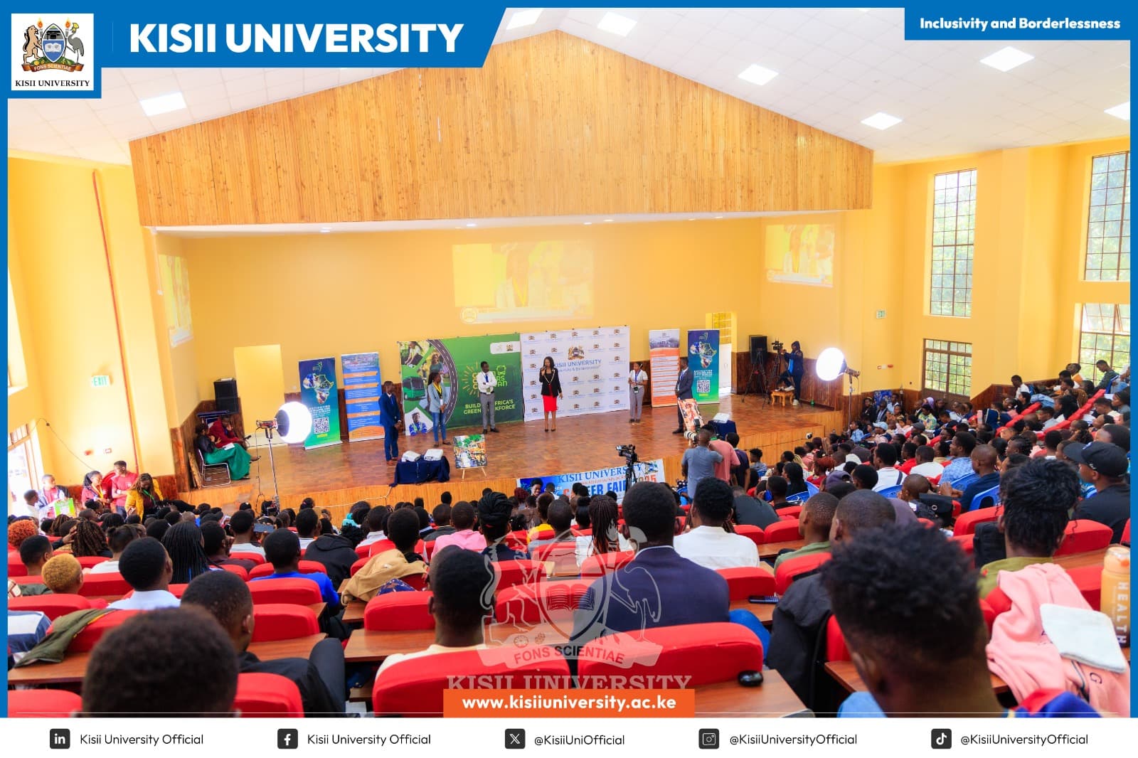 Kisii University Career Fair 2025 Day 1