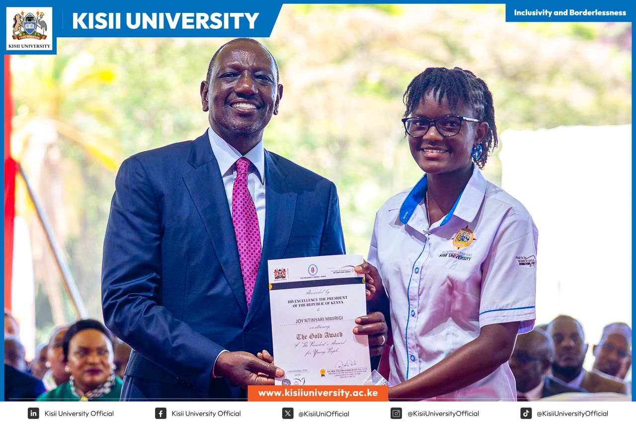 KSU Students Awarded President’s Award Gold Award