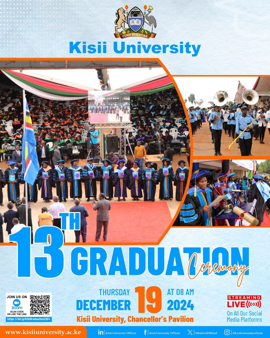 Kisii University 13th Graduation Ceremony