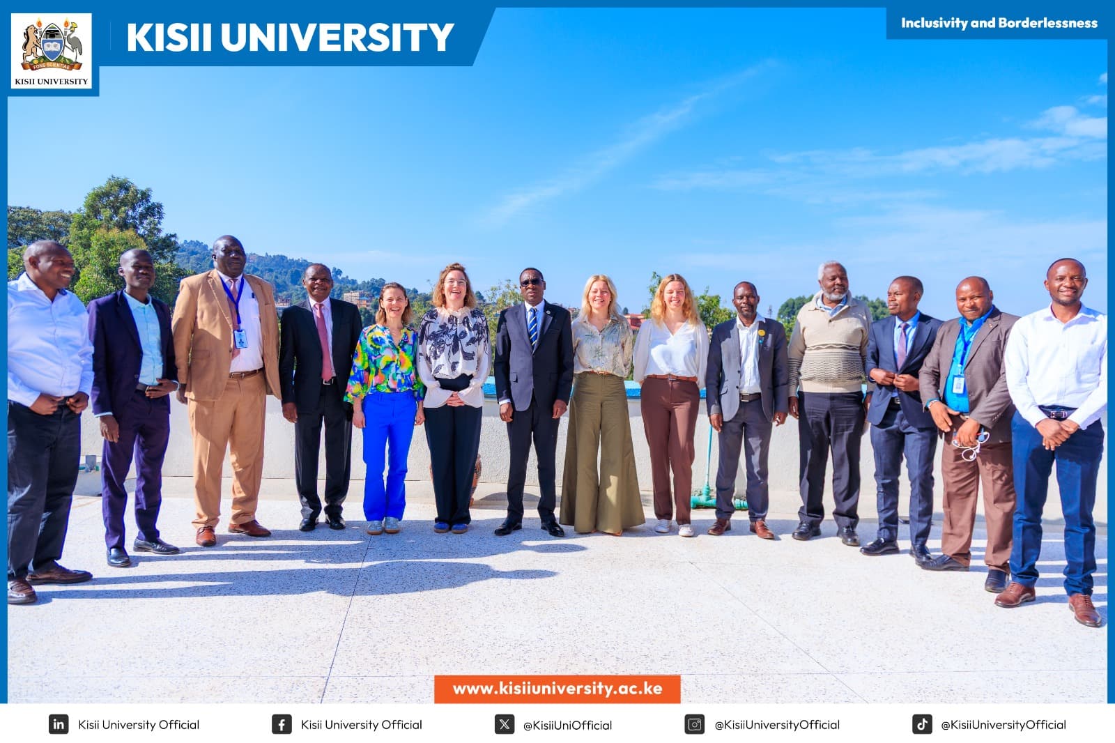 Thomas More University Team at Kisii University