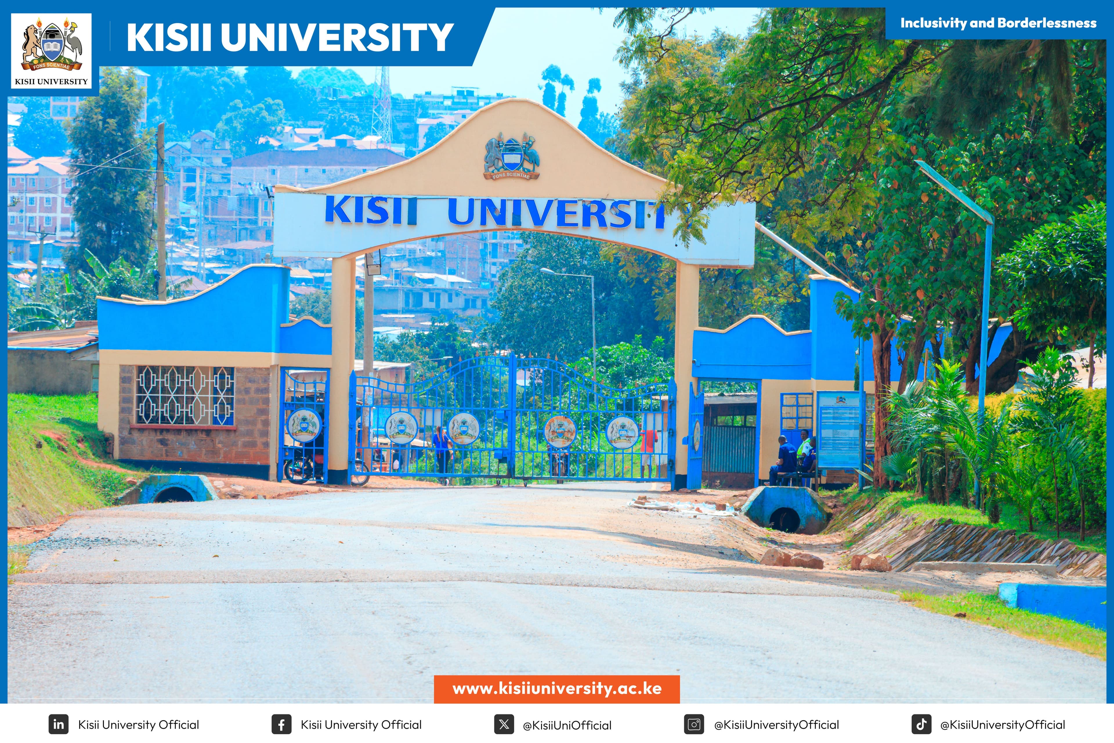 Kisii University student preparing for examinations